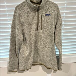 Patagonia Men's Zip-Up Sweater in Gray